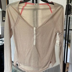 Free People lightweight Henley